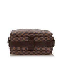 Pre Owned Louis Vuitton Damier Ebene Canvas Naviglio Messenger Bag