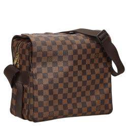 Louis Vuitton Naviglio messenger bag Brown Cloth ref.39918 - Joli