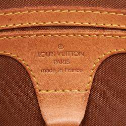 Louis Vuitton Monogram Canvas, Leather  Ellipse MM Satchels