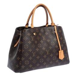 Pre Owned Louis Vuitton Monogram Canvas Montaigne MM Bag