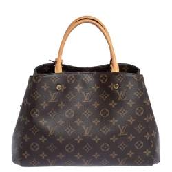 Pre Owned Louis Vuitton Monogram Canvas Montaigne MM Bag
