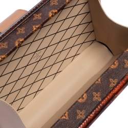 Pre Owned Louis Vuitton Monogram Canvas Petite Malle Bag