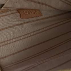 Louis Vuitton Damier Azur Canvas Neverfull Zipped Clutch 