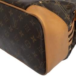 Pre Owned Louis Vuitton Monogram Canvas Limited Edition Riveting Bag