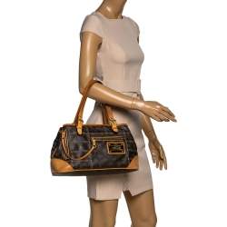 Pre Owned Louis Vuitton Monogram Canvas Limited Edition Riveting Bag