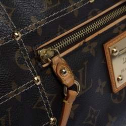 Pre Owned Louis Vuitton Monogram Canvas Limited Edition Riveting Bag