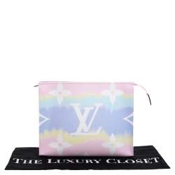 Louis Vuitton Pastel Canvas LV Escale Toilette 26 Pochette