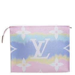 Louis Vuitton Pastel Canvas LV Escale Toilette 26 Pochette