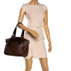 مملوكة مسبقًا حقيبة لوي فيتون فيرونا كانفاس دامييه إيبين MM