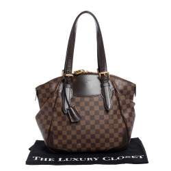 مملوكة مسبقًا حقيبة لوي فيتون فيرونا كانفاس دامييه إيبين MM