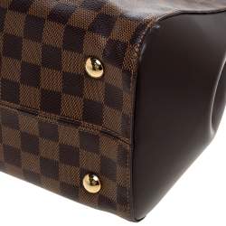 Pre Owned Louis Vuitton Damier Ebene Canvas Rivoli MM Bag