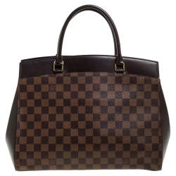 Pre Owned Louis Vuitton Damier Ebene Canvas Rivoli MM Bag