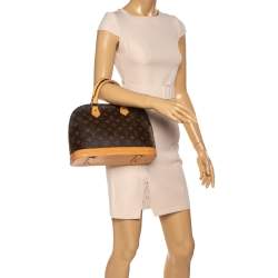 Pre Owned Louis Vuitton Monogram Canvas Alma PM Bag