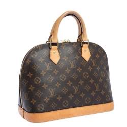 Pre Owned Louis Vuitton Monogram Canvas Alma PM Bag