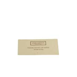 Pre Owned Louis Vuitton Beige Poudre Monogram Vernis Alma BB Bag