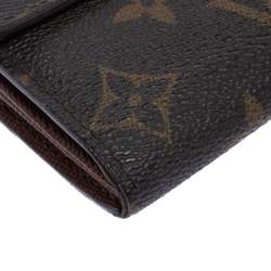 مملوكة مسبقًا Louis Vuitton Monogram Canvas Sarah Continental Wallet 