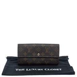 مملوكة مسبقًا Louis Vuitton Monogram Canvas Sarah Continental Wallet 