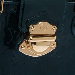 Louis Vuitton Blue Nuit Monogram Vernis Melrose Avenue Bag