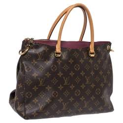 Pre Owned Louis Vuitton Monogram Canvas Pallas MM Bag