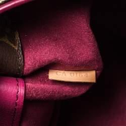 Pre Owned Louis Vuitton Monogram Canvas Pallas MM Bag