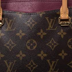Pre Owned Louis Vuitton Monogram Canvas Pallas MM Bag
