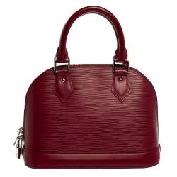 مملوكة مسبقًا Louis Vuitton Fuchsia Epi Leather Alma BB Bag