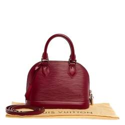 مملوكة مسبقًا Louis Vuitton Fuchsia Epi Leather Alma BB Bag