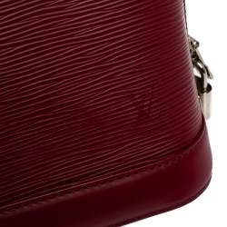 مملوكة مسبقًا Louis Vuitton Fuchsia Epi Leather Alma BB Bag