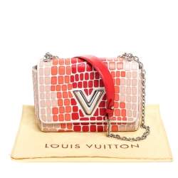 Pre Owned حقيبة لوي فيتون "تويست إم إم" جلد إيبي رقعات متعدد الألوان 