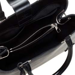 Pre Owned حقيبة لوي فيتون كلابر جلد إيبي سوداء صغيرة