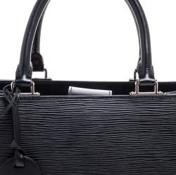 Pre Owned حقيبة لوي فيتون كلابر جلد إيبي سوداء صغيرة