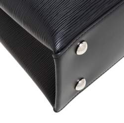 Pre Owned حقيبة لوي فيتون كلابر جلد إيبي سوداء صغيرة