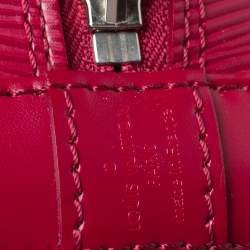  مملوكة مسبقًا حقيبة لوي فيتون "ألما بي بي" جلد إيبي أحمر 