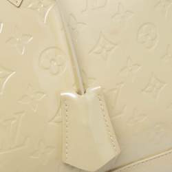 Pre Owned Louis Vuitton Vert Impression Monogram Vernis Leather Alma PM Bag