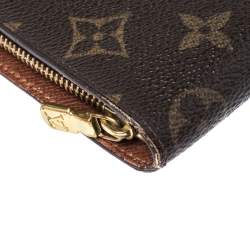 مملوكة مسبقًا Louis Vuitton Monogram Canvas Zippy Wallet