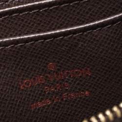 Pre Owned Louis Vuitton Damier Ebene Canvas Zippy Coin Purse