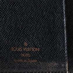 Pre Owned Louis Vuitton Borneo Green Epi Leather Small Ring Agenda Cover