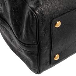 مملوكة مسبقًا Louis Vuitton Blue Infini Monogram Empreinte Speedy Bandouliere 30 Bag