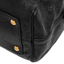 مملوكة مسبقًا Louis Vuitton Blue Infini Monogram Empreinte Speedy Bandouliere 30 Bag