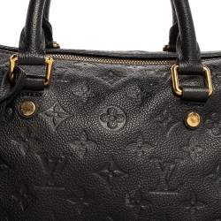 مملوكة مسبقًا Louis Vuitton Blue Infini Monogram Empreinte Speedy Bandouliere 30 Bag