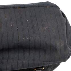 مملوكة مسبقًا Louis Vuitton Blue Infini Monogram Empreinte Speedy Bandouliere 30 Bag