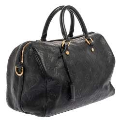 مملوكة مسبقًا Louis Vuitton Blue Infini Monogram Empreinte Speedy Bandouliere 30 Bag