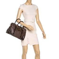 Pre Owned Louis Vuitton Damier Ebene Canvas Berkeley Bag