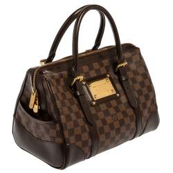 Pre Owned Louis Vuitton Damier Ebene Canvas Berkeley Bag