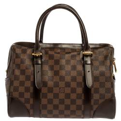 Pre Owned Louis Vuitton Damier Ebene Canvas Berkeley Bag