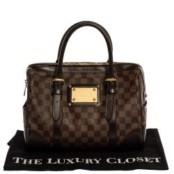 Pre Owned Louis Vuitton Damier Ebene Canvas Berkeley Bag