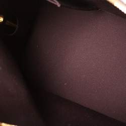 Pre Owned Louis Vuitton Amarante Monogram Vernis Leather Alma PM Bag