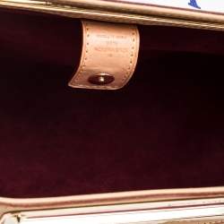 مملوكة مسبقًا Louis Vuitton White Multicolore Monogram Canvas Judy GM Bag