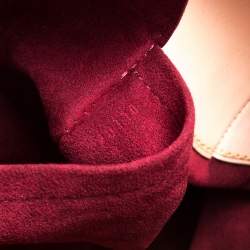 مملوكة مسبقًا Louis Vuitton White Multicolore Monogram Canvas Judy GM Bag