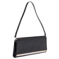 مملوكة مسبقًا حقيبة لوي فيتون "سيفيغن" جلد إيبي أسود إليكتريك 